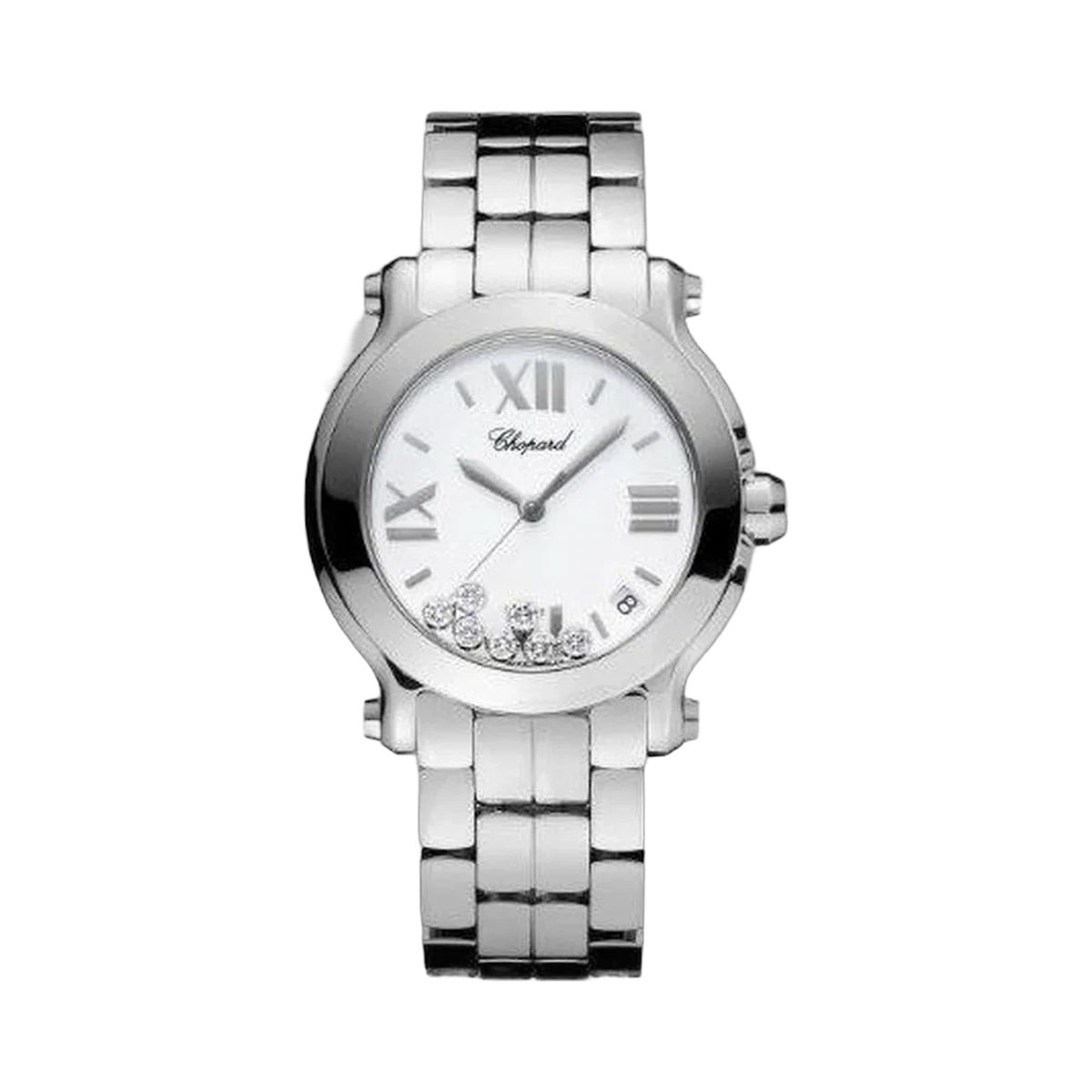 Chopard Happy Sport Stainless Steel 36Mm Ladies Watch