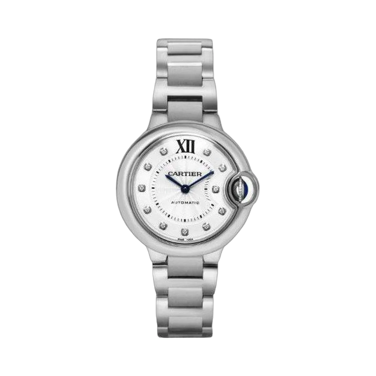 Cartier Ballon Bleu Edelstahl 33mm Damenuhr