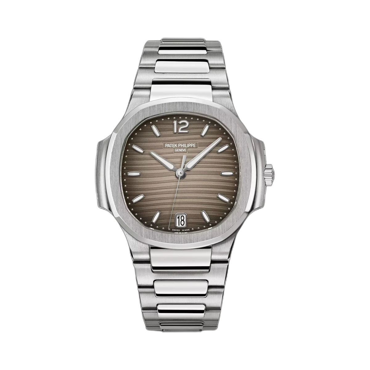 Patek Philippe Nautilus 7118/1A-011 Smoke Gray Index Dial Automatic 35.2Mm Stainless Steel