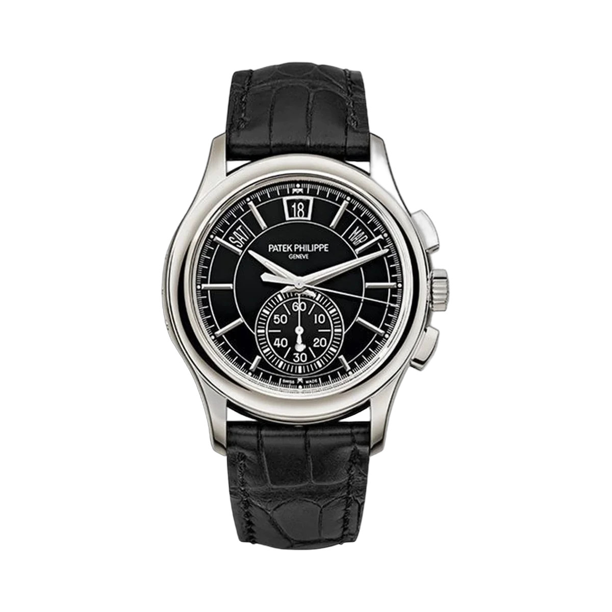 Patek Philippe 5905P-010 Annual Calendar Chronograph Complications 42Mm Platinum Men's Watch