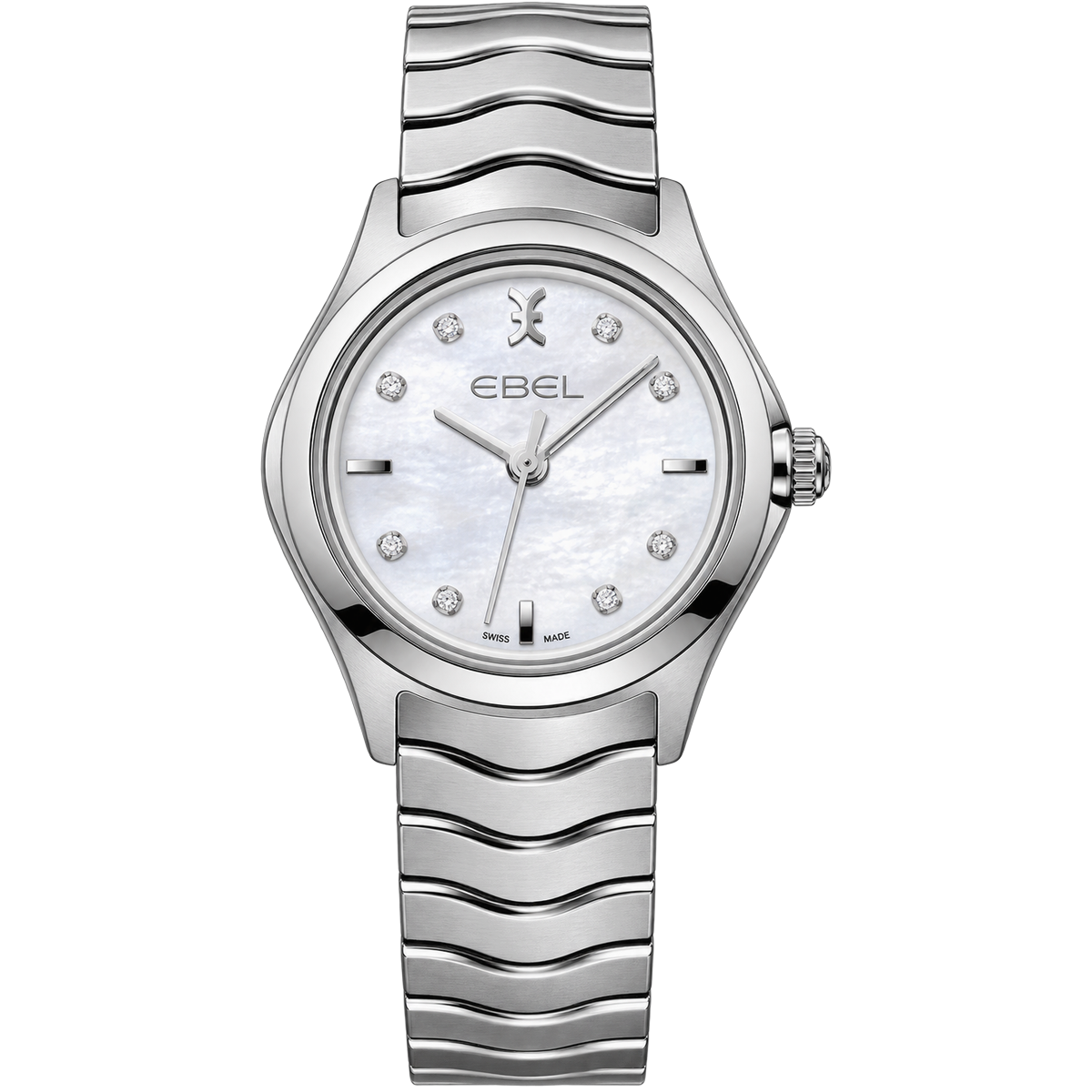 Ebel Wave Lady MOP Dial 03.1.14.1032 30MM 1216193