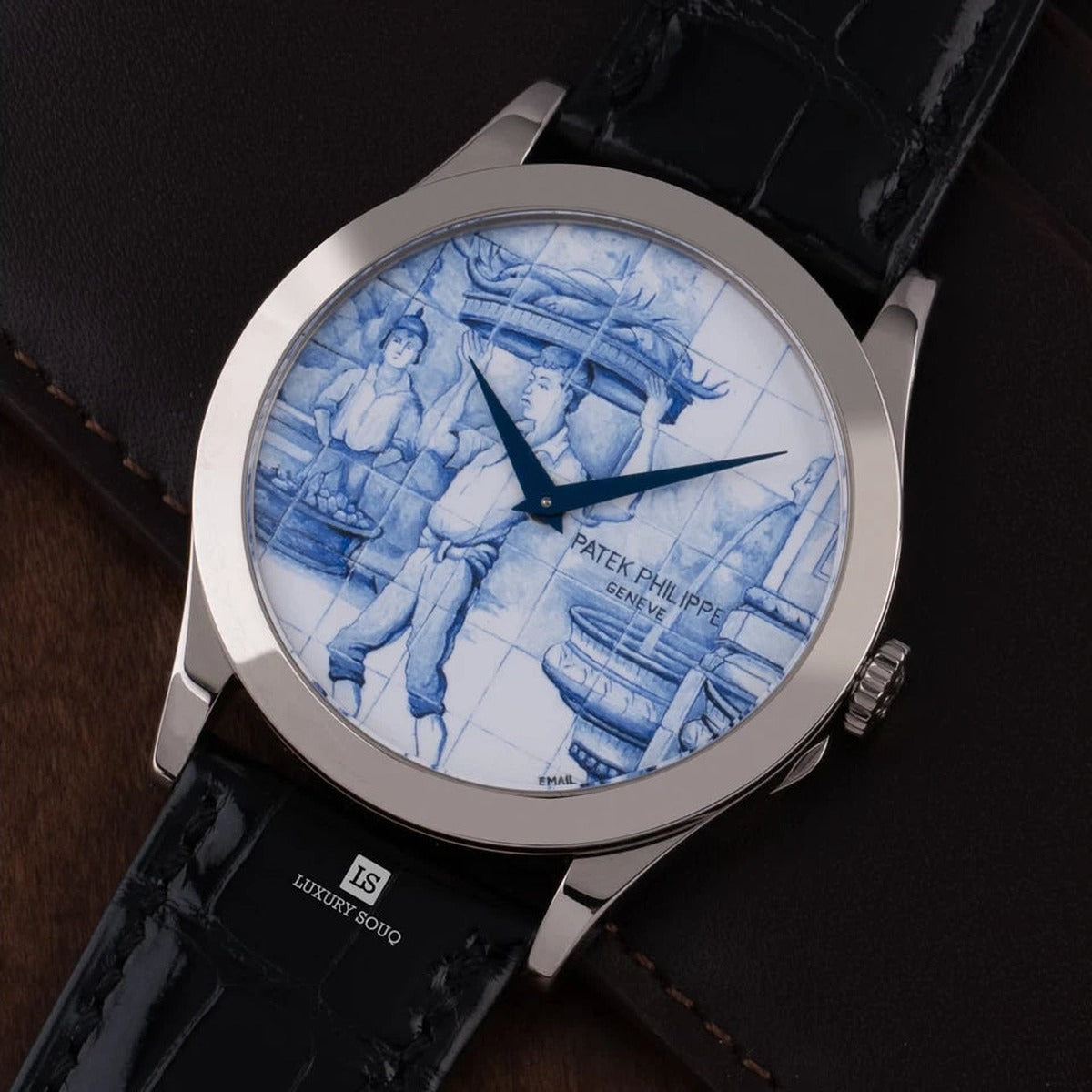 Patek Philippe Calatrava Rare Handcrafts Azulejos The Porter 5089G-061