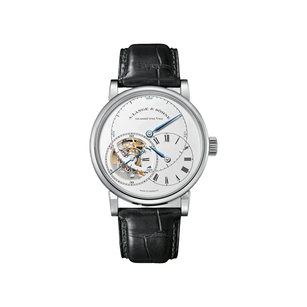 A Lange & Sohne Richard Lange Tourbillon 760.026F "Pour Le Merite" 18kt White Gold 42mm Men's Watch – additional product photo 3