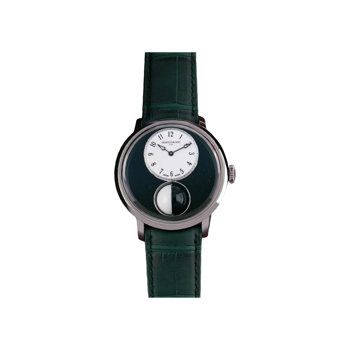Arnold & Son Luna Magna 1.LMAS.A06A.C190A UAE 50th Limited Edition 44mm Black Dial Men's Watch