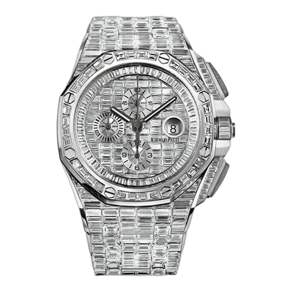 Audemars Owned Royal Oak Offshore Chronograph 44Mm White Gold Men's Watch