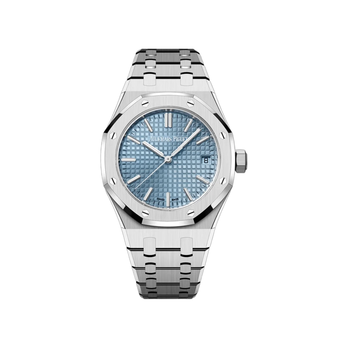 Audemars Piguet 15550ST.OO.1356ST.08 Royal Oak Selfwinding Ice Blue Dial 37mm Unisex Watch