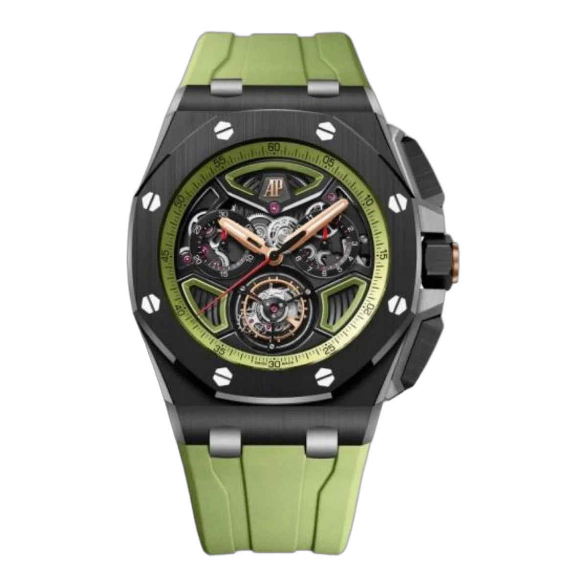Audemars Piguet 26622CE.OO.D062CA.01 Royal Oak Offshore Black/Green Dial