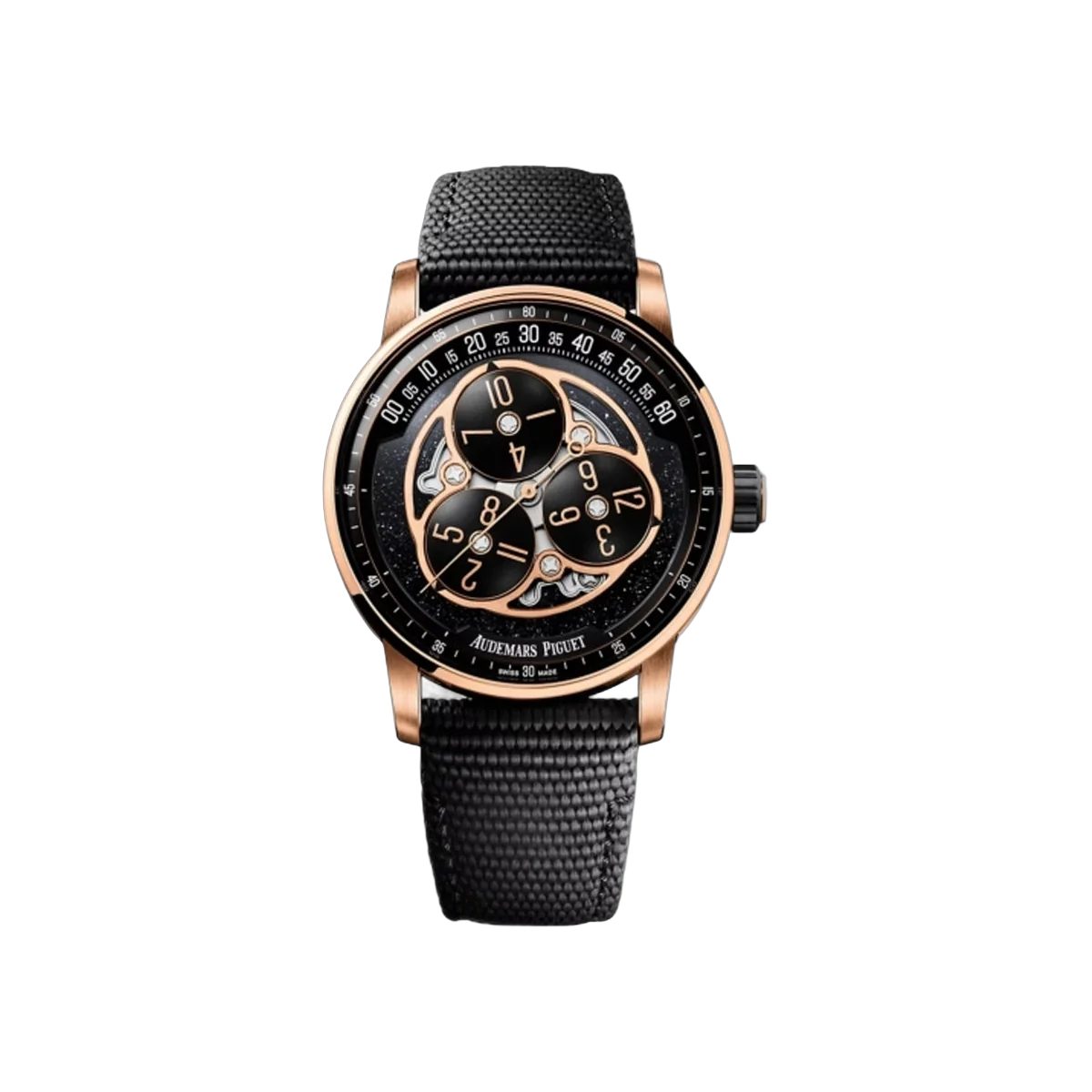 Audemars Piguet Code 11.59 15212NR.OO.A002KB.01-AB Starwheel Rose Gold 41mm Black Aventurine Dial Men's Watch