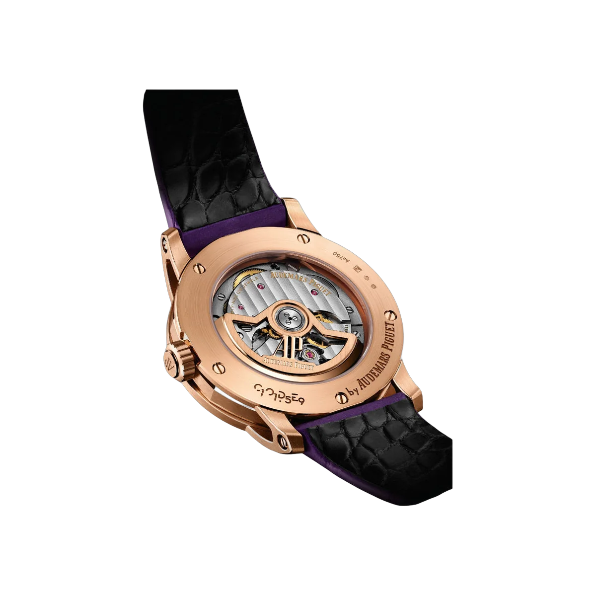 Audemars Piguet Code 11.59 - 77410OR.OO.A623CR.01 Rose Gold 38mm Purple Dial Ladies Watch – additional product photo 3