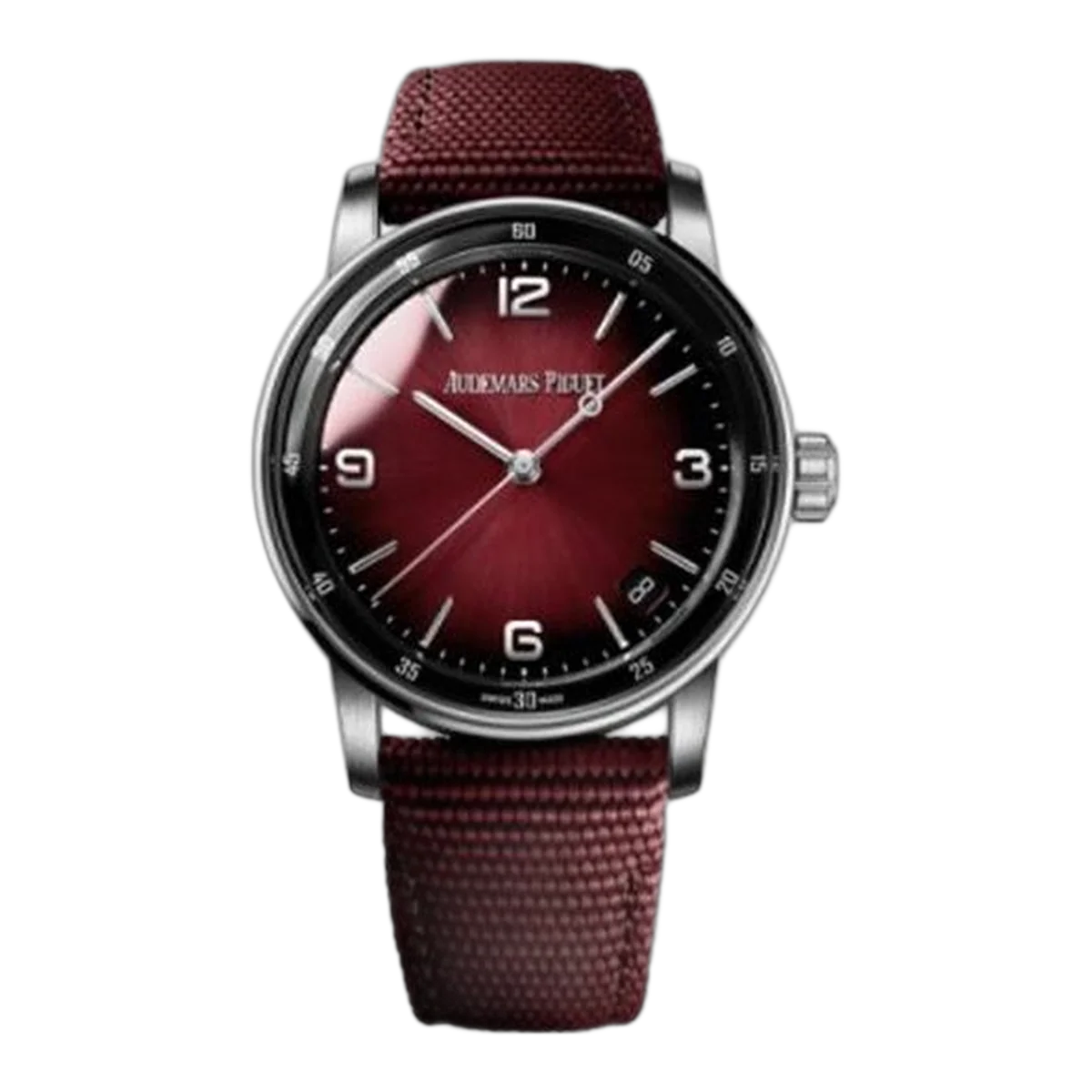 Audemars Piguet Code 11.59 Automatic 15210BC.OO.A500KB.01 White Gold Burgundy 41Mm Men's Watch