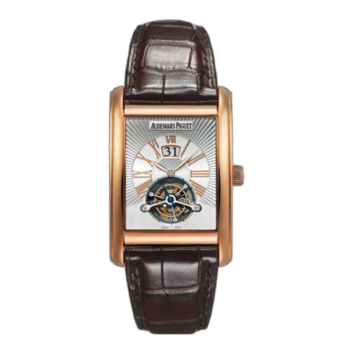 Audemars Piguet Edward Piguet 26009Or.Oo.D088Cr.01 Large Date Tourbillon Men's Watch