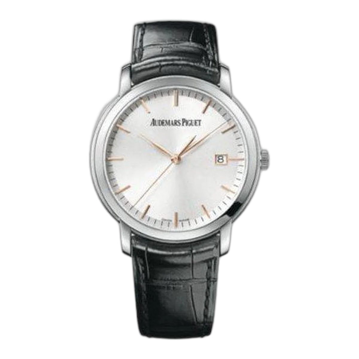 Audemars Piguet Jules Audemars 15170Bc.Oo.A002Cr.01 18Kt White Gold 39Mm Silver Dial Men's Watch