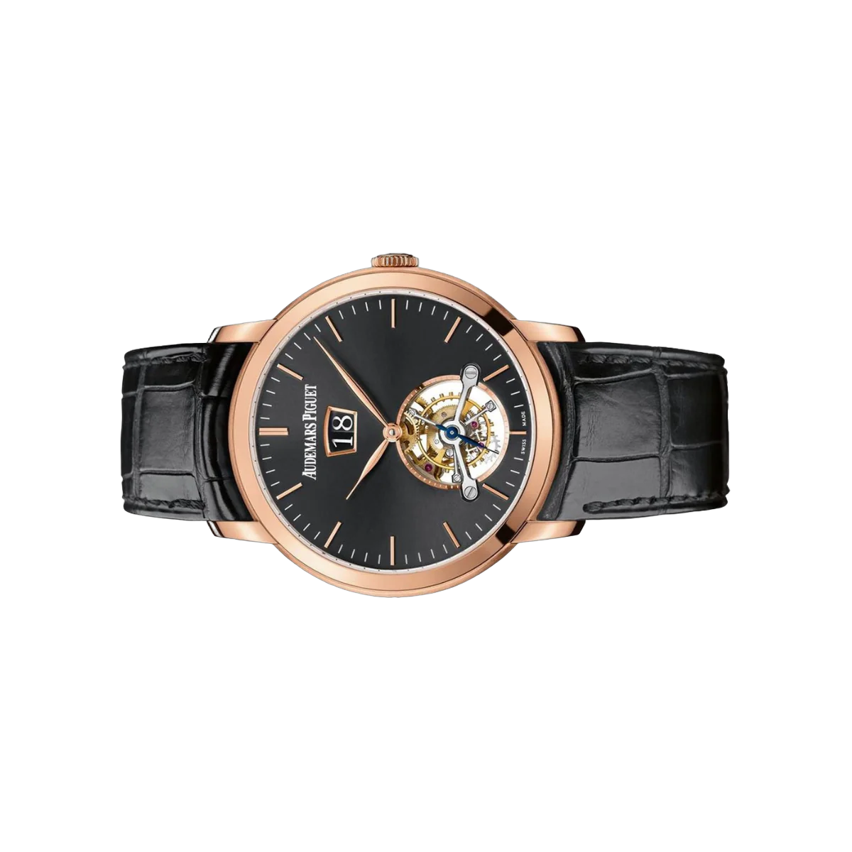 Audemars Piguet Jules Audemars 26559OR.OO.D002CR.01 Tourbillon Grande Date Pink Gold/Black – additional product photo 2