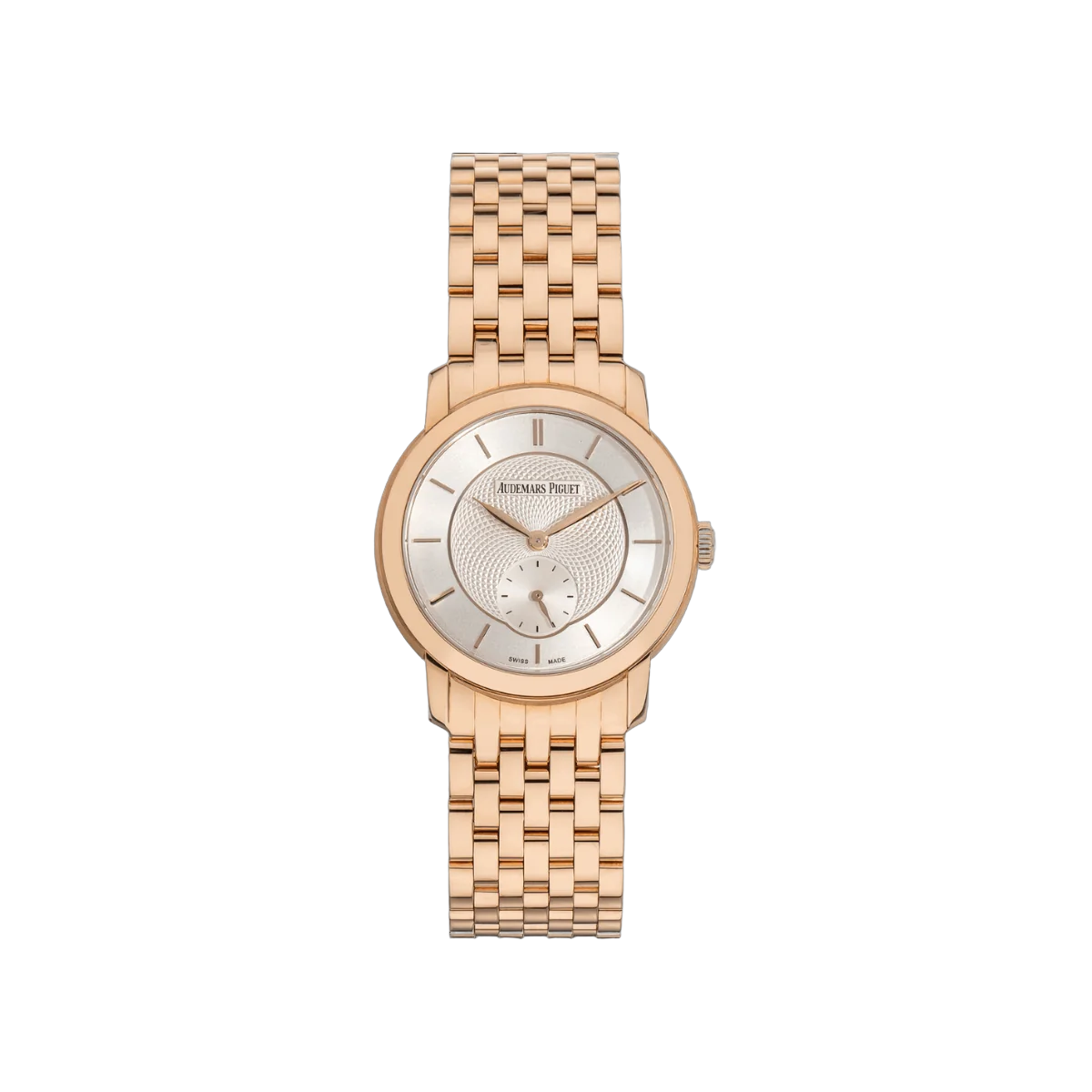 Audemars Piguet Jules Audemars 77250OR.OO.1270OR.01 Silver Index Dial 33mm Ladies Watch