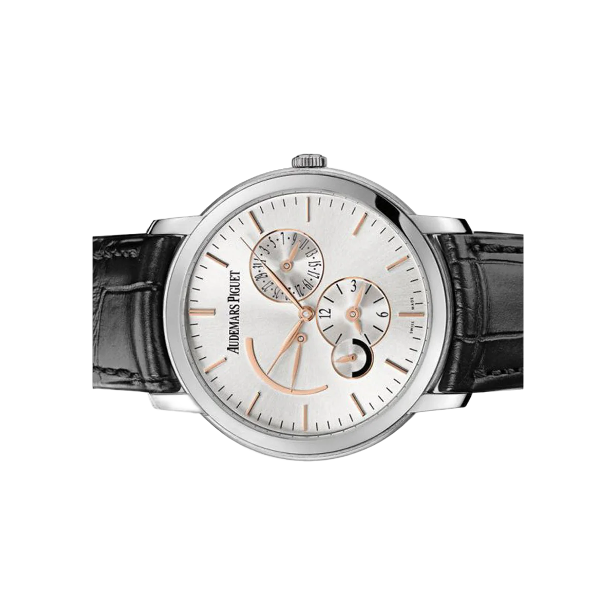 Audemars Piguet Jules Audemars Dual Time 26380BC.OO.D002CR.01 White Gold 41Mm Men's Watch – additional product photo 2