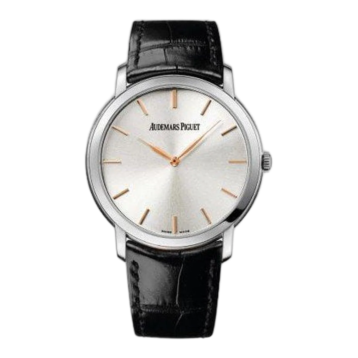 Audemars Piguet Jules Audemars Ultra Thin 18Kt Rose Gold 41Mm Silver Dial Men's Watch