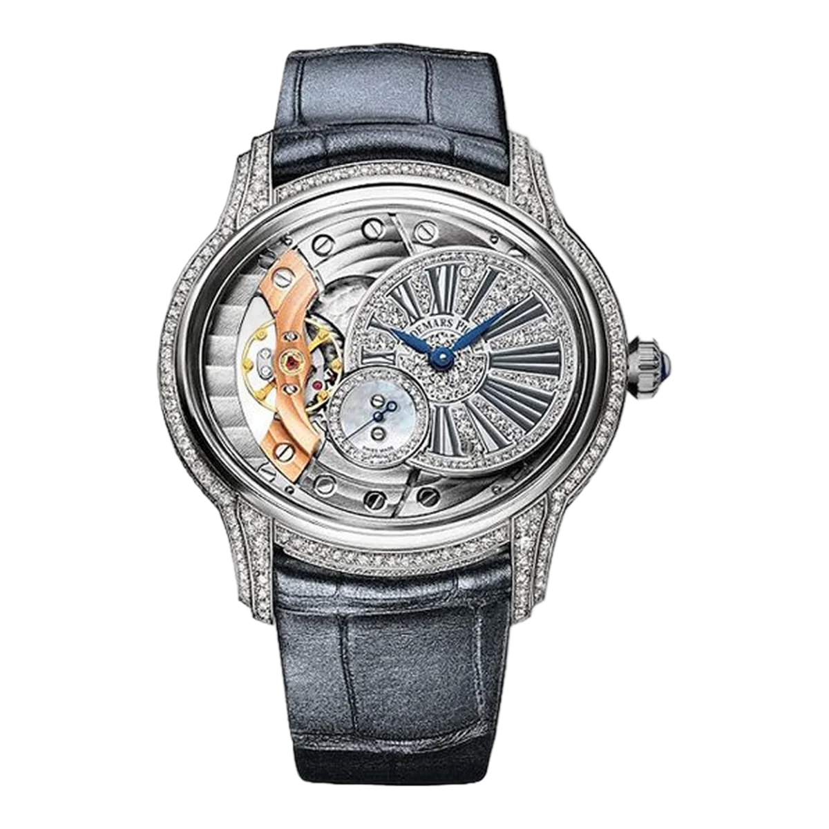 Audemars Piguet Millenary 77248BC.ZZ.A111CR.01 Hand Wound 39.5Mm Ladies Watch