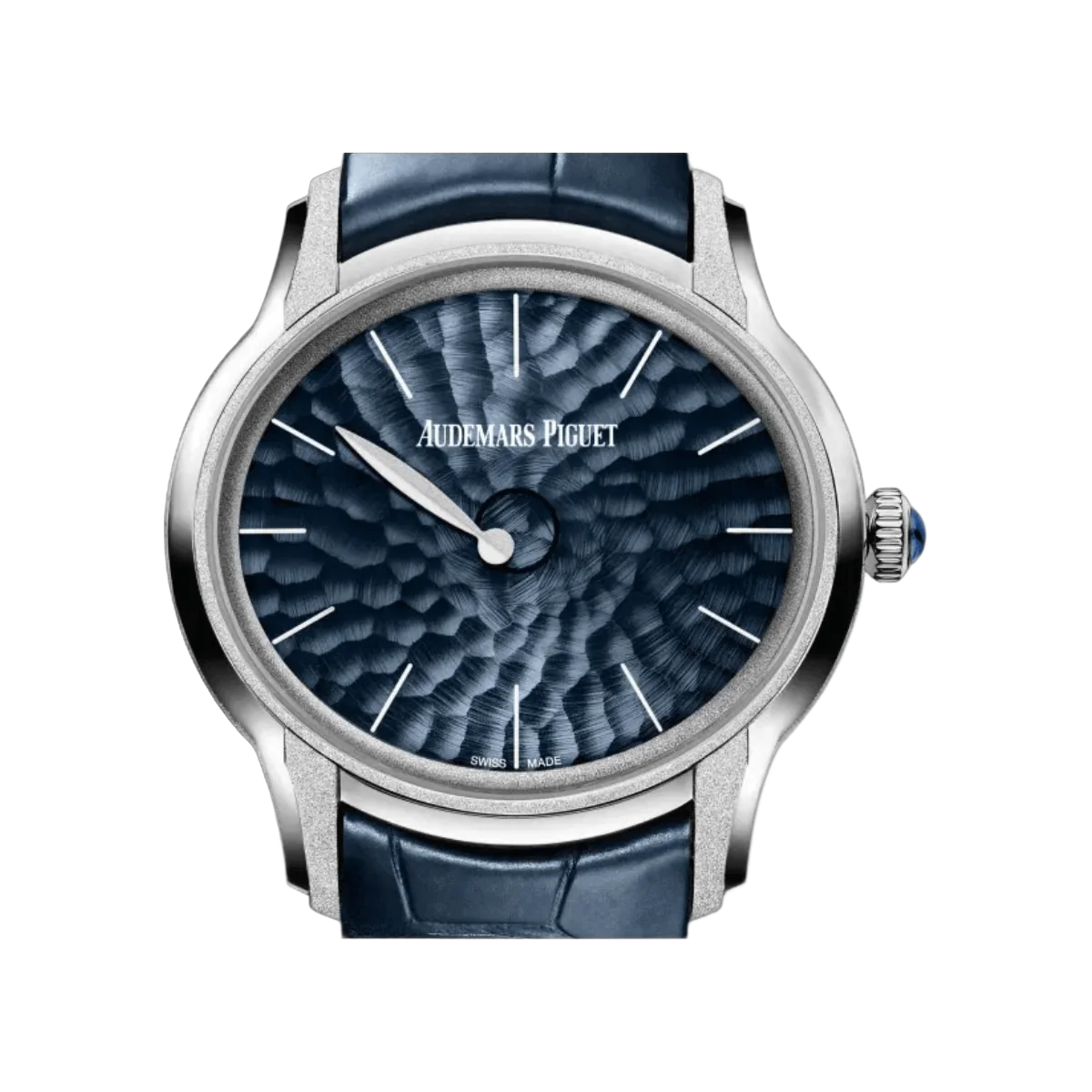 Audemars Piguet Millenary 77266BC.GG.A326CR.01 Frosted Gold Philosophique 39.5mm Blue Dial Womens Watch – additional product photo 3