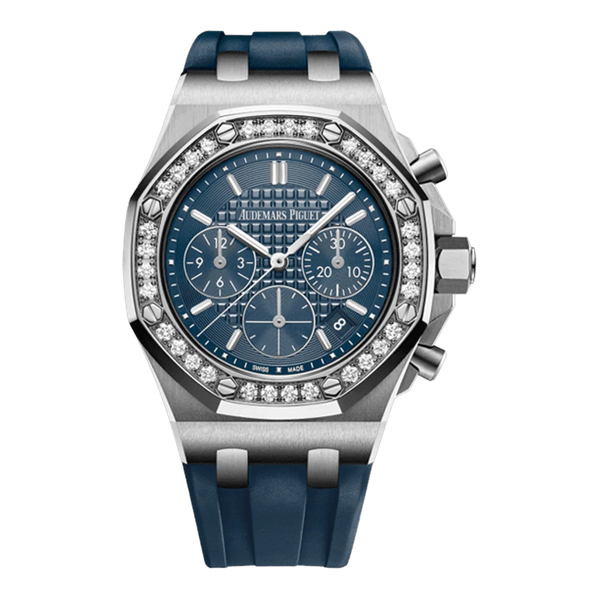 Audemars Piguet Royal 26231St.Zz.D027Ca.01 Oak Offshore Chronograph Blue Dial 37Mm Stainless Steel Ladies Watch