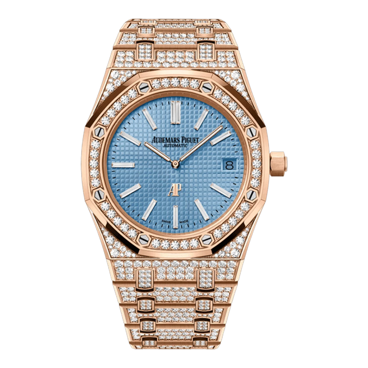 Audemars Piguet Royal Oak 15202OR.ZZ.1241OR.01 Light Blue Jumbo Extra Thin 39mm