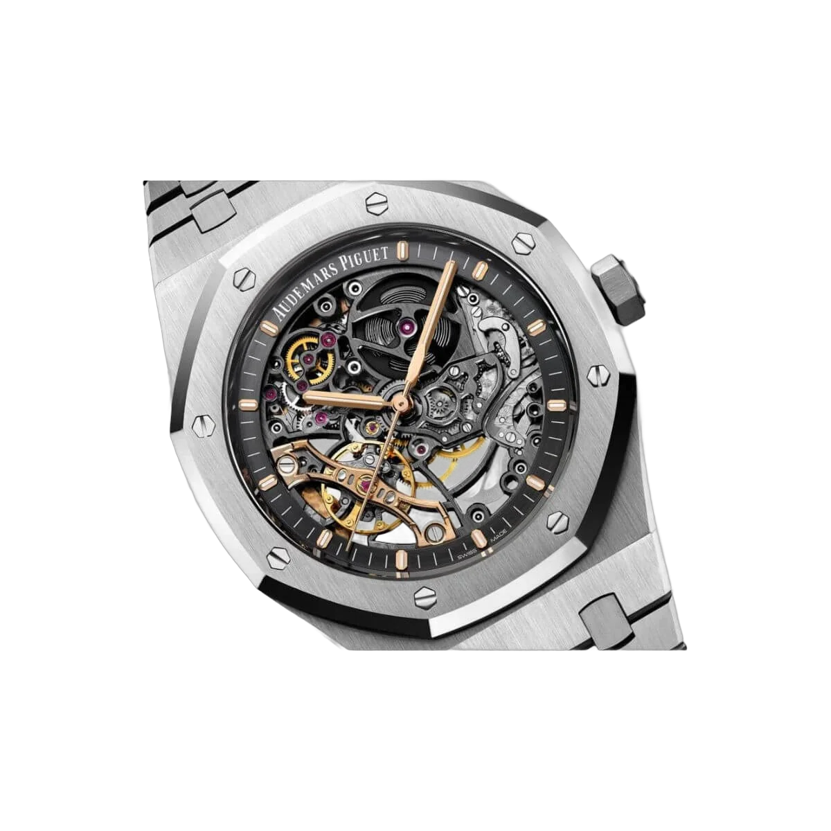 Audemars Piguet Royal Oak 15407St.OO.1220St.01 Double Balance Wheel Skeleton Dial – additional product photo 4
