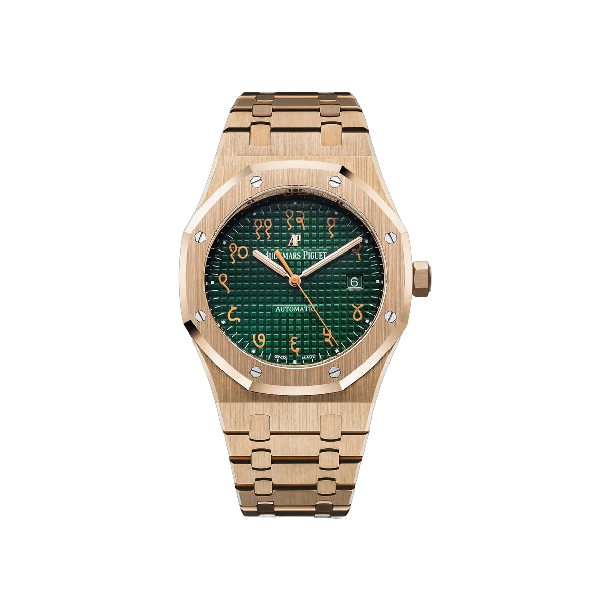 Audemars Piguet Royal Oak 15409OR.OO.1220.OR.01 Indian Sanskrit Dial 41mm Men's Watch