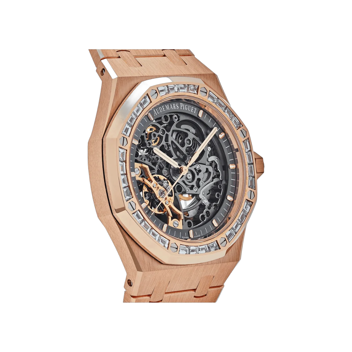 Audemars Piguet Royal Oak 15412OR.ZZ.1220OR.01 18Kt Rose Gold 41Mm Diamond Bezel – additional product photo 2