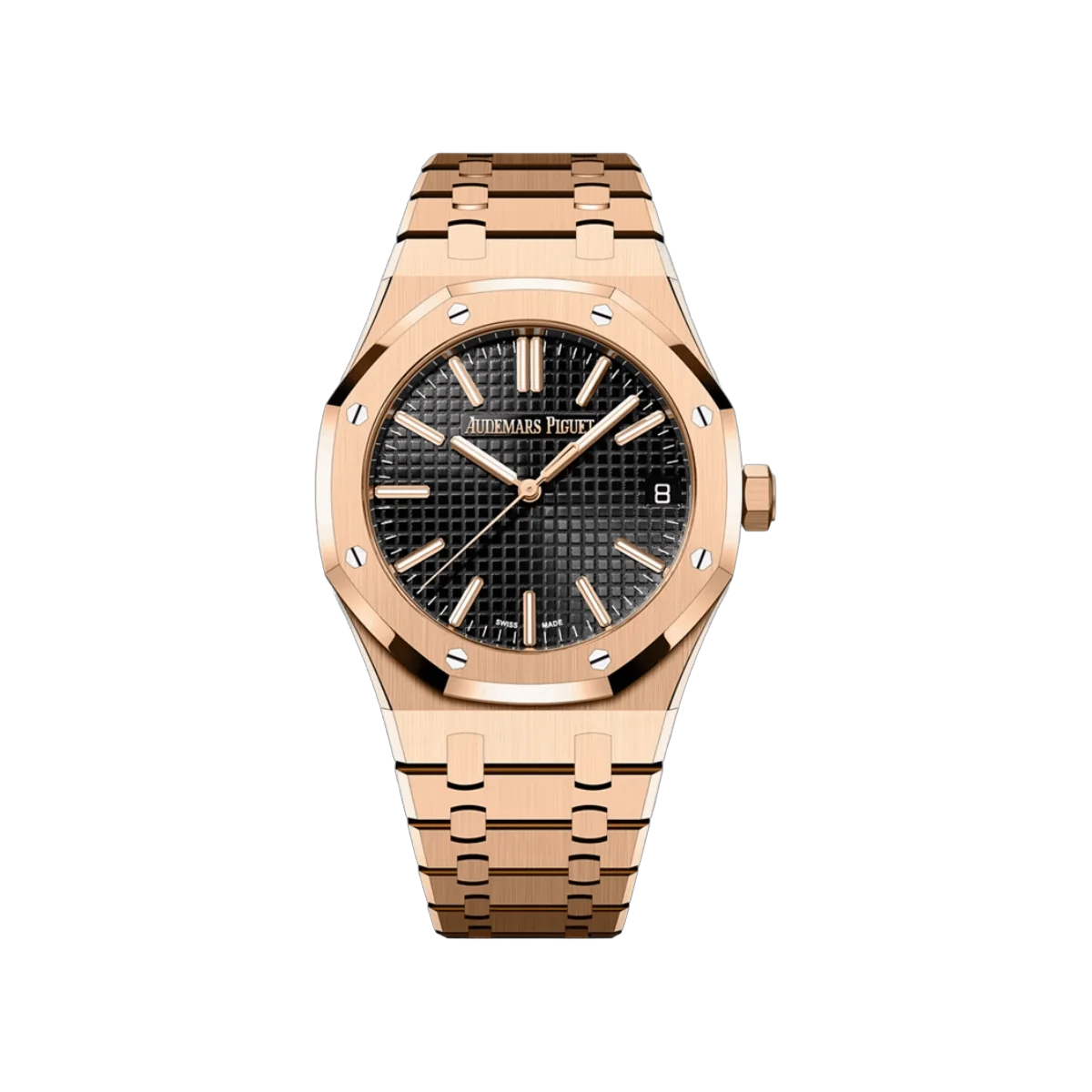 Audemars Piguet Royal Oak 15510OR.OO.1320OR.04 Rose Gold 41mm Black Dial unisex Watch