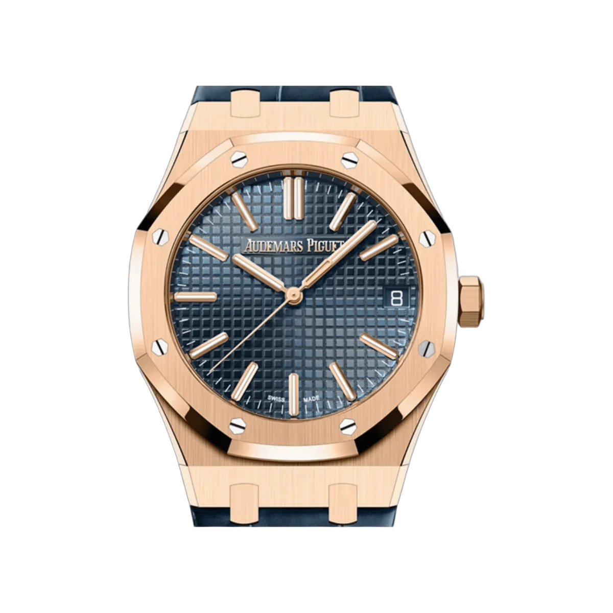 Audemars Piguet Royal Oak 15510OR.OO.D315CR.02 Rose Gold Blue Dial 41mm Men's Watch – additional product photo 3