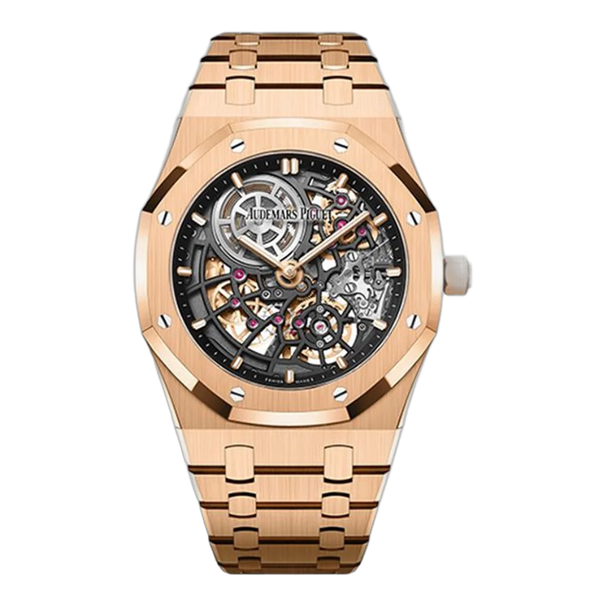 Audemars Piguet Royal Oak 16204Or.Oo.1240Or.01 Jumbo Extra-Thin Openworked 50Th Anniversary