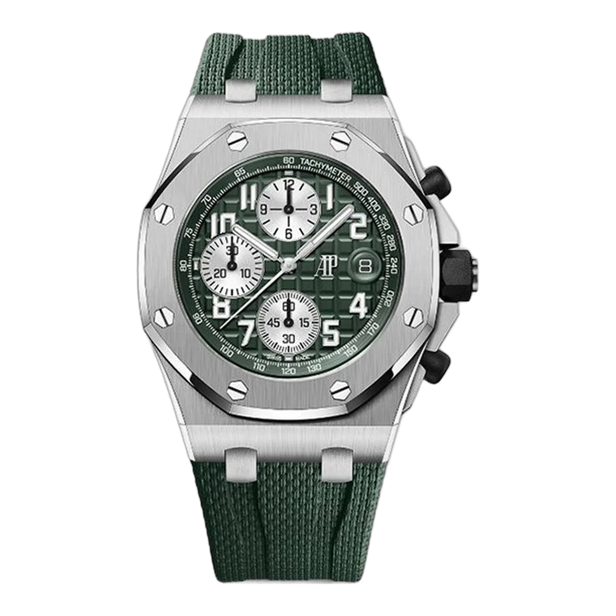 Audemars Piguet Royal Oak 26238TI.OO.A056CA.01 Khaki Green Méga Tapisserie Dial