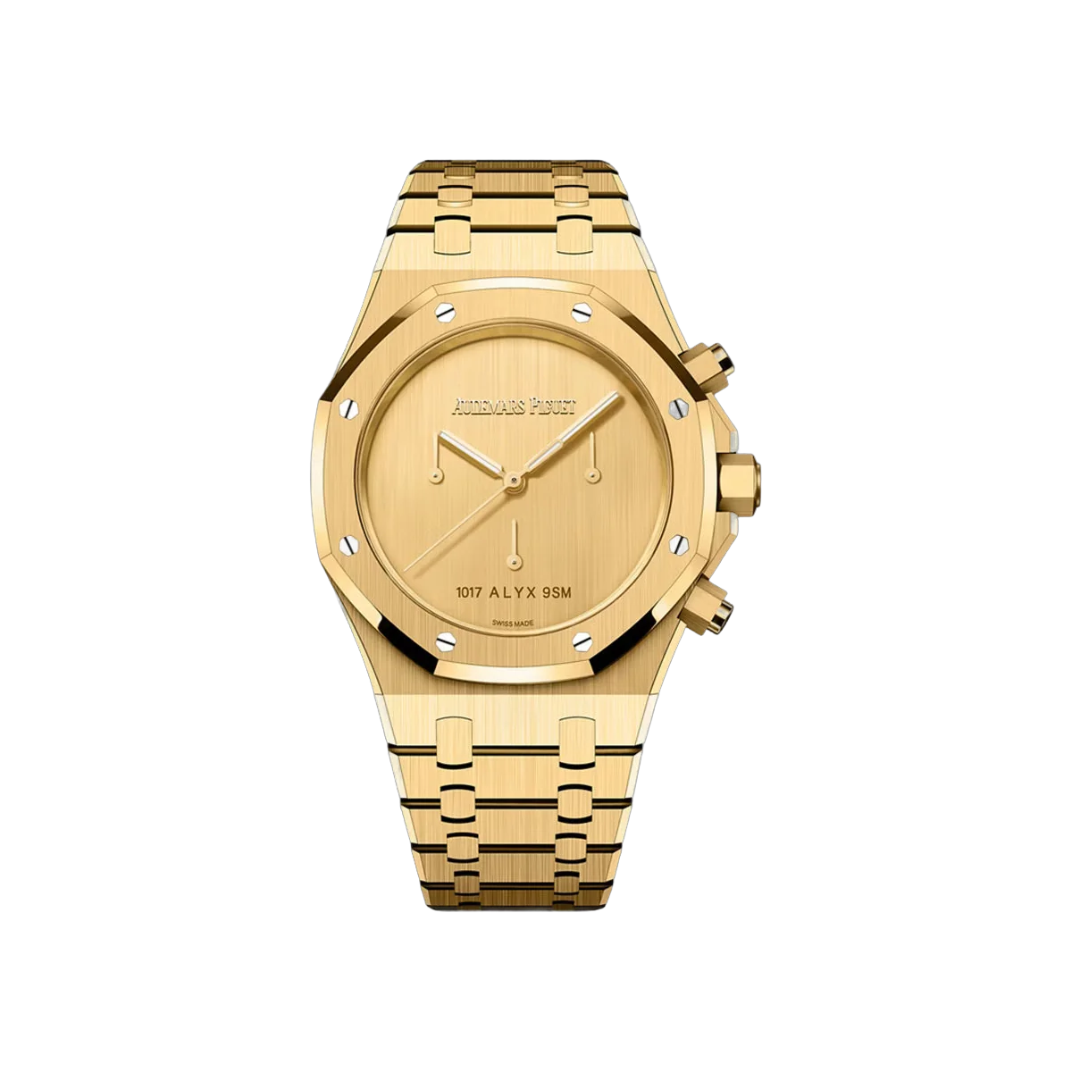 Audemars Piguet Royal Oak 26240BA.OO.1320BA.01 '1017 ALYX 9SM' Yellow Gold Case and Dial 41mm Men's Watch
