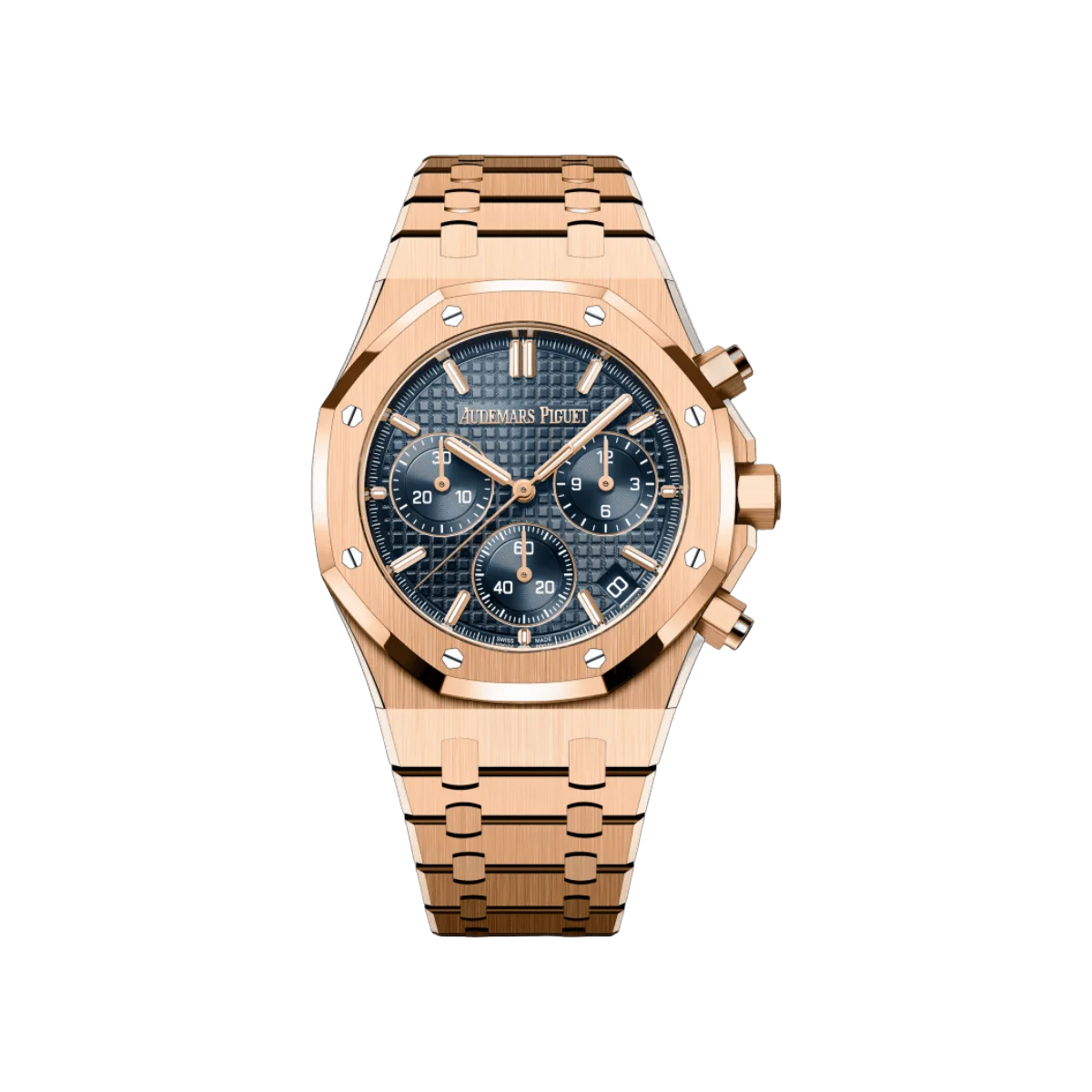 Audemars Piguet Royal Oak 26240OR.OO.1320OR.05 Selfwinding Chronograph Blue Dial 41mm Mens Watch