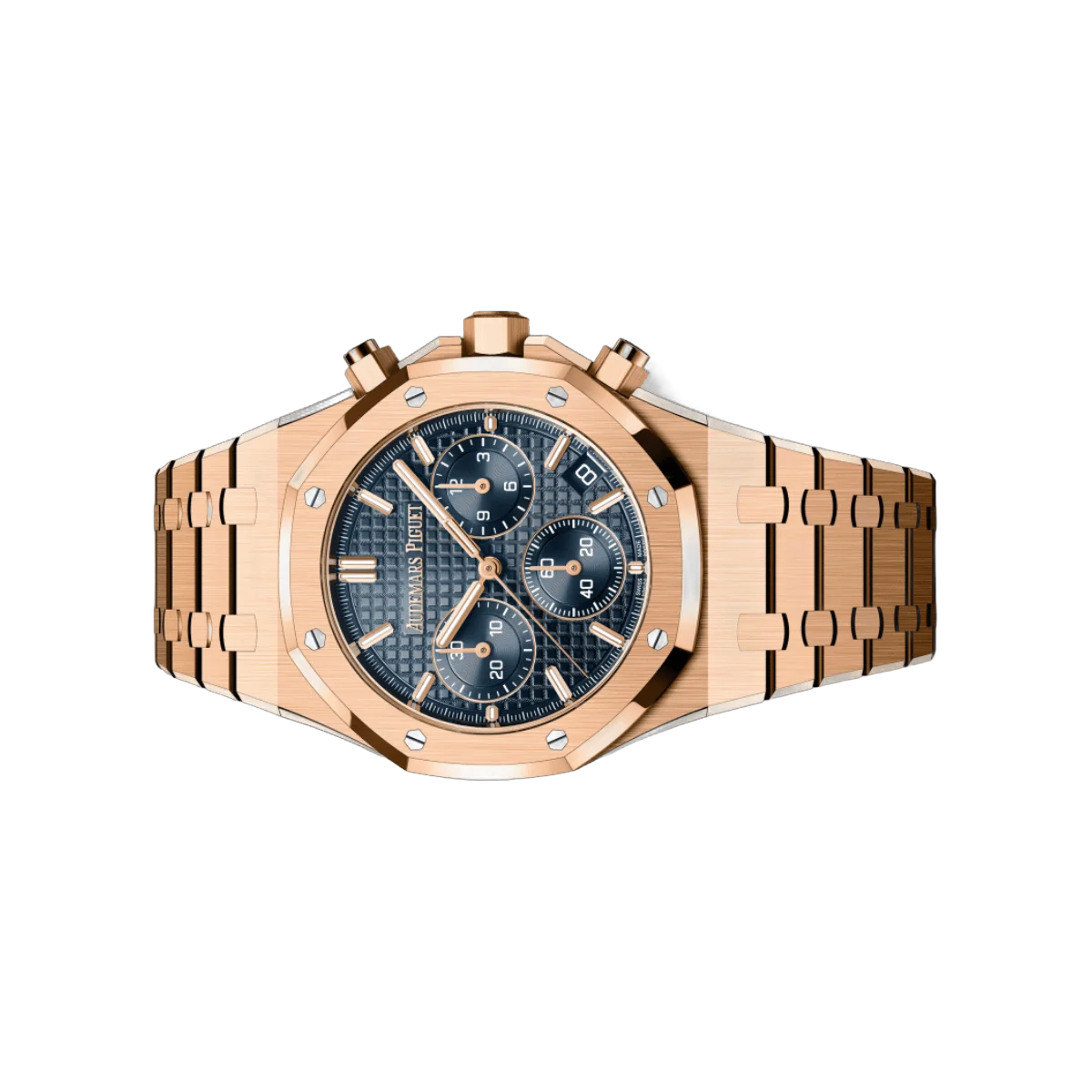 Audemars Piguet Royal Oak 26240OR.OO.1320OR.05 Selfwinding Chronograph Blue Dial 41mm Mens Watch – additional product photo 2