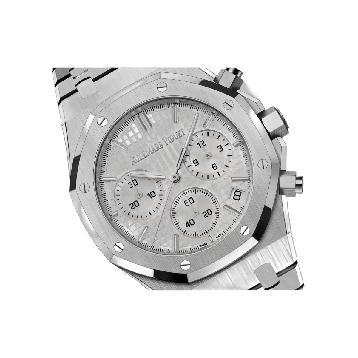 Audemars Piguet Royal Oak 26240ST.OO.1320ST.07 Chronograph 41mm White Dial Men's Watch – additional product photo 3