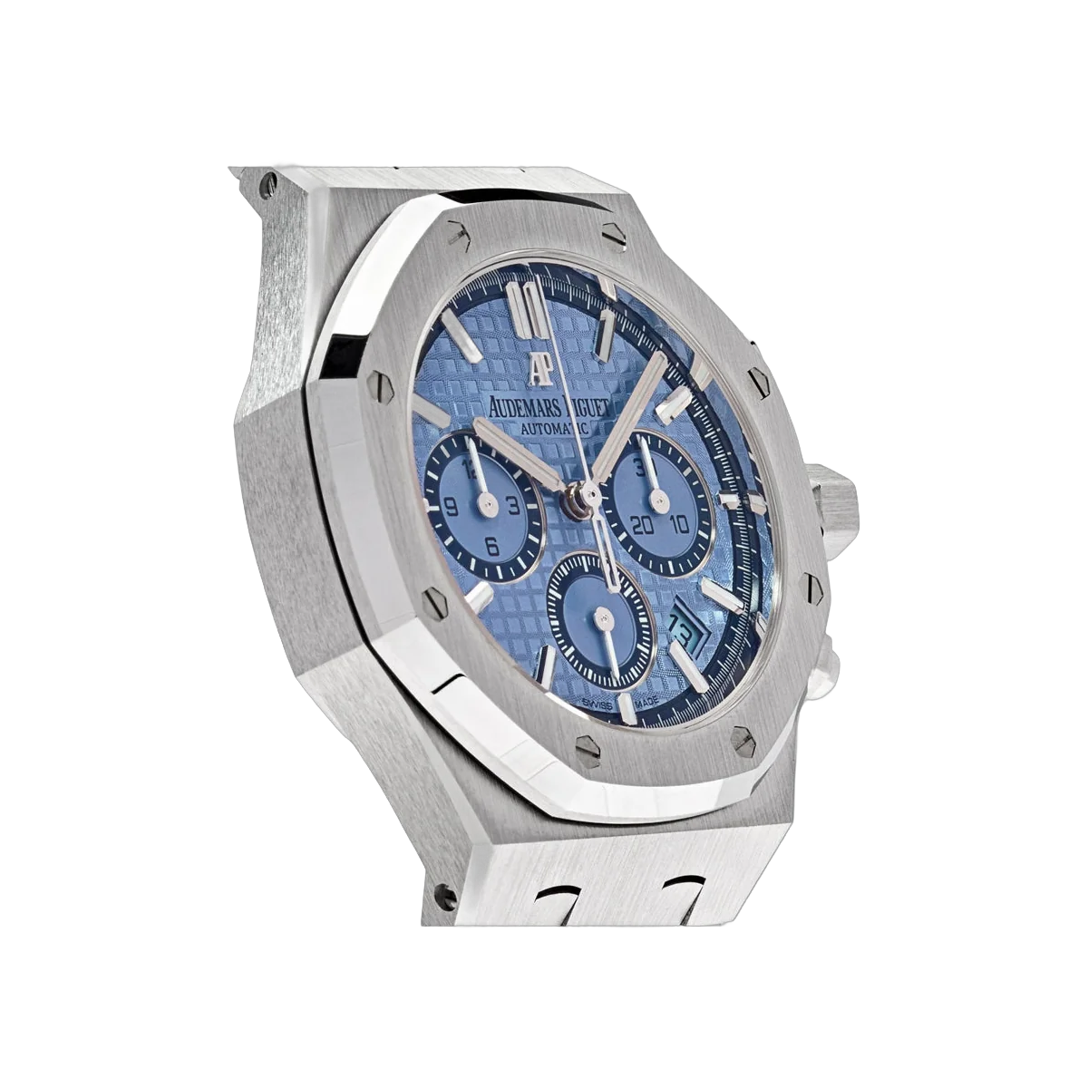 Audemars Piguet Royal Oak 26317BC.OO.1256BC.01 White Gold 38mm Light Blue Dial Unisex Watch – additional product photo 3