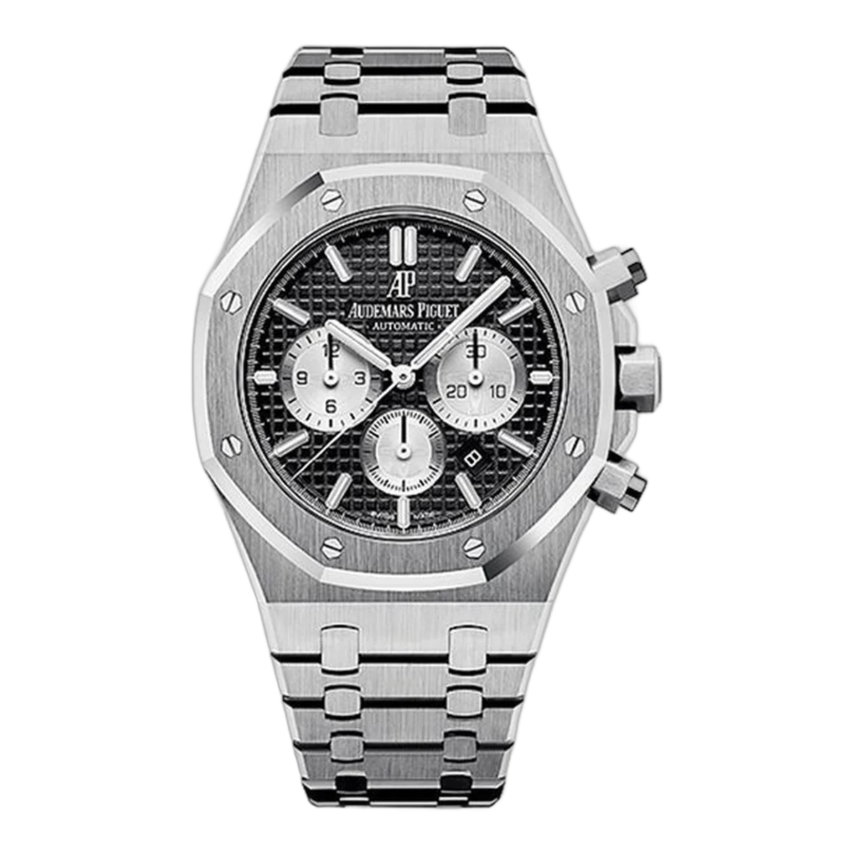Audemars Piguet Royal Oak 26331ST.OO.1220ST.02 Chronograph 41Mm Stainless Steel Black Dial Men's Watch