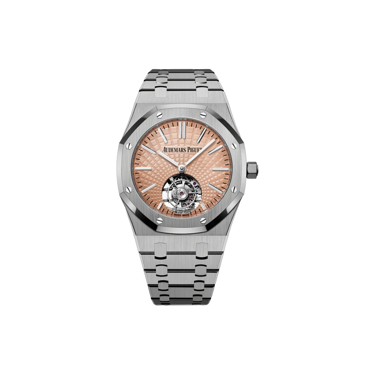 Audemars Piguet Royal Oak 26531TI.OO.1220TI.01 Flying Tourbillon Titanium 41mm Salmon Dial