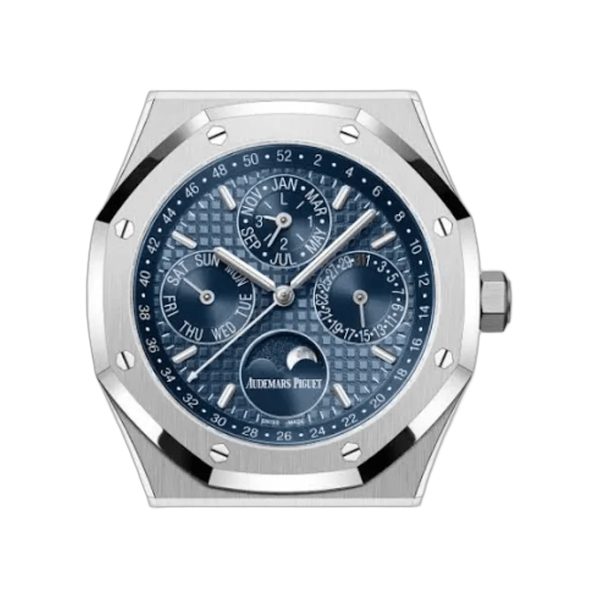 Audemars Piguet Royal Oak 26574ST.OO.1220ST.03 Perpetual Calendar Blue Dial 41mm Mens Watch – additional product photo 3
