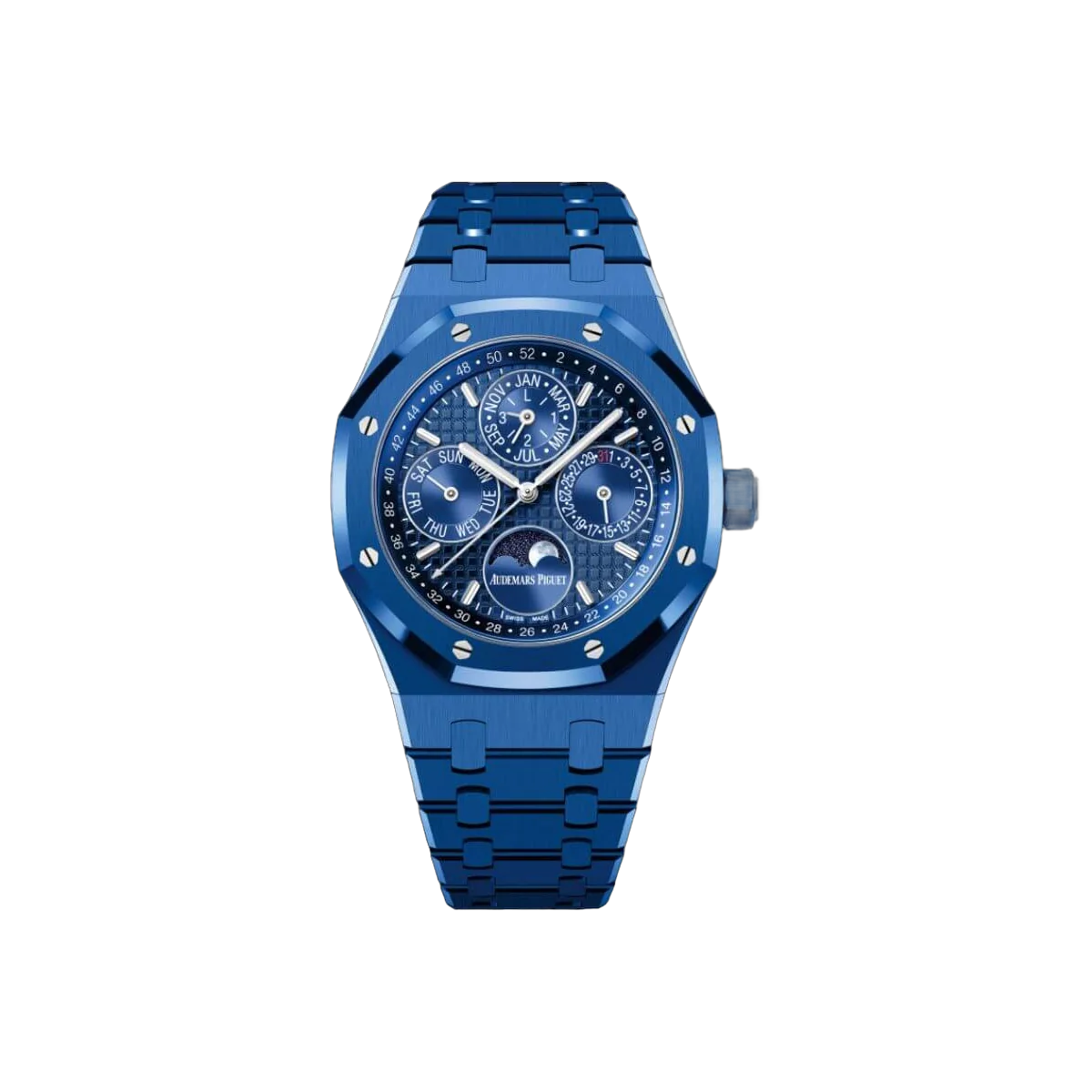 Audemars Piguet Royal Oak 26579CS.OO.1225CS.01 Perpetual Calendar Blue Dial