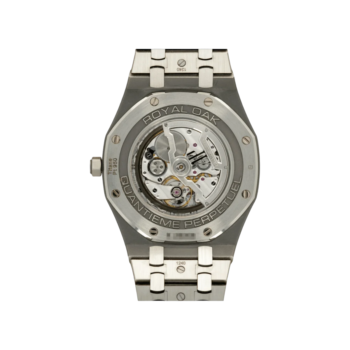 Audemars Piguet Royal Oak 26586IP.OO.1240IP.01 Perpetual Calendar Ultra-Thin Titanium Blue Dial – additional product photo 2