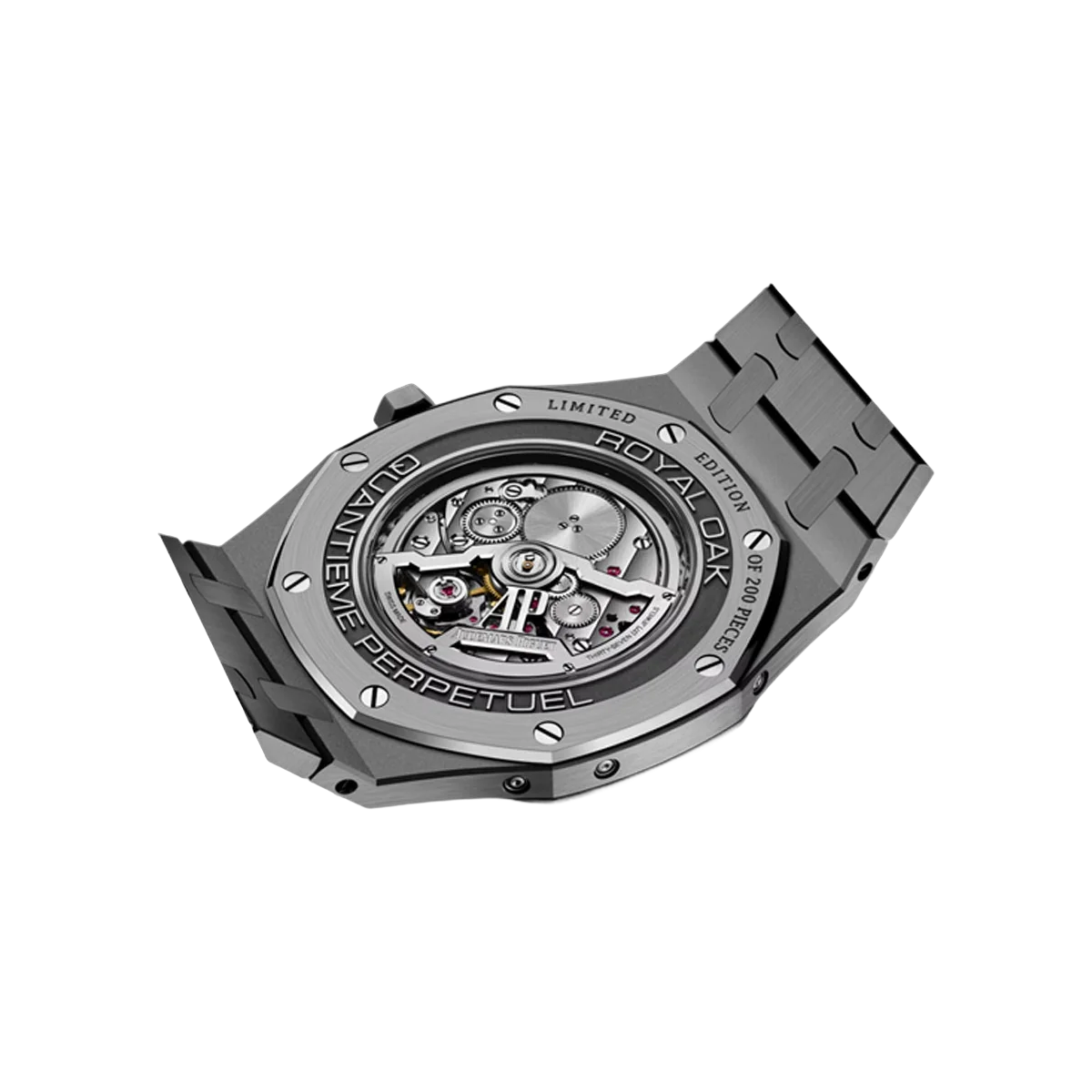 Audemars Piguet Royal Oak 26586TI.OO.1240TI.01 Perpetual Calendar Ultra-Thin Ltd. Edition Blue Dial 41mm Men's Watch – additional product photo 3