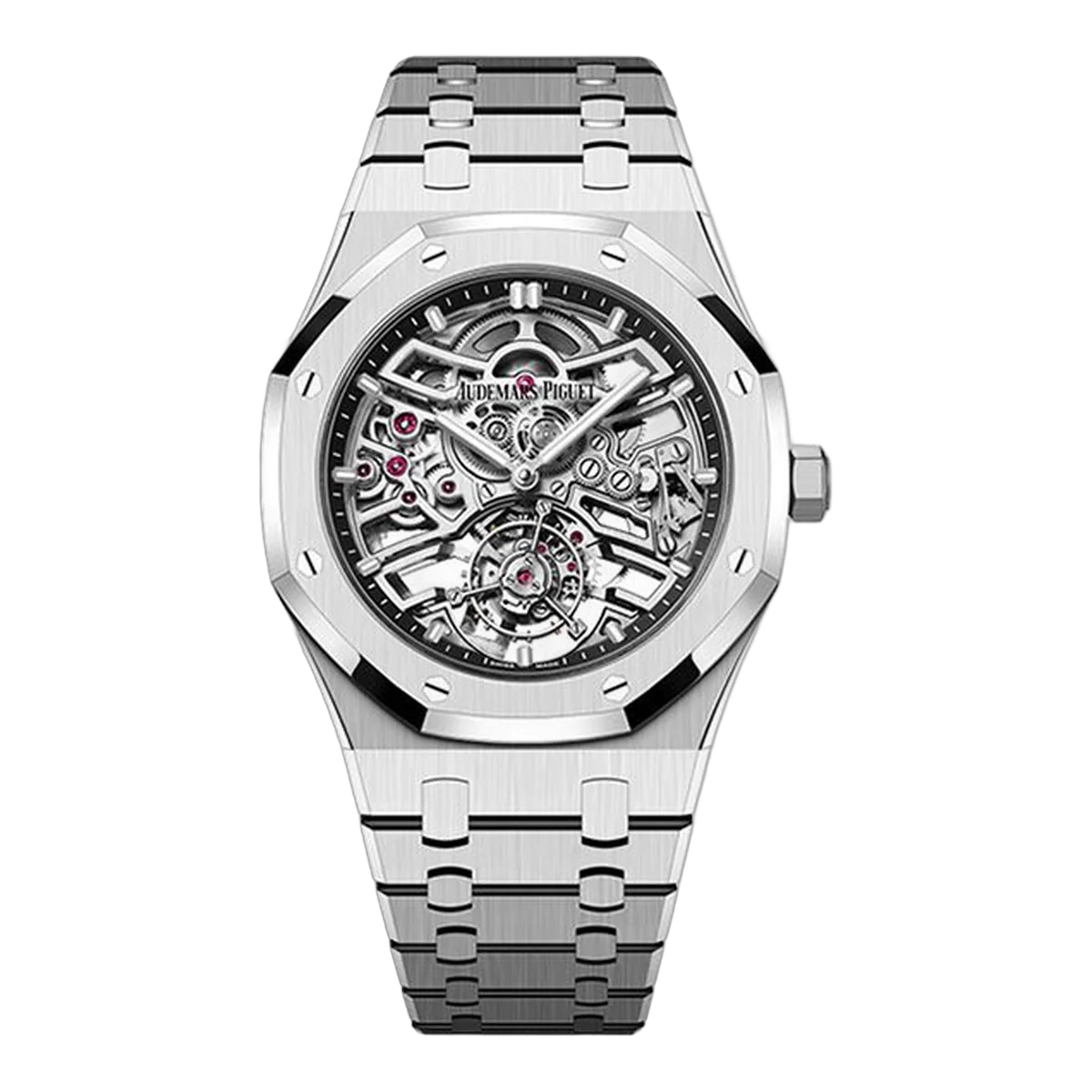 Audemars Piguet Royal Oak 26735St.Oo.1320St.01 Selfwinding Flying Tourbillon Openworked “50Th Anniversary” 41Mm Stainless Steel Men's Watch
