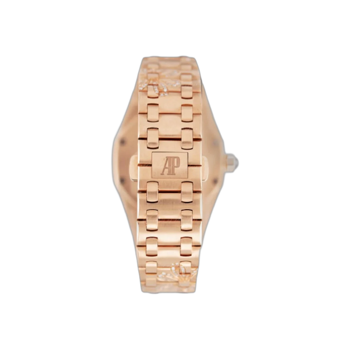 Audemars Piguet Royal Oak 67617OR.ZZ.1235OR.01 Floral Diamond 18K Rose Gold – additional product photo 2