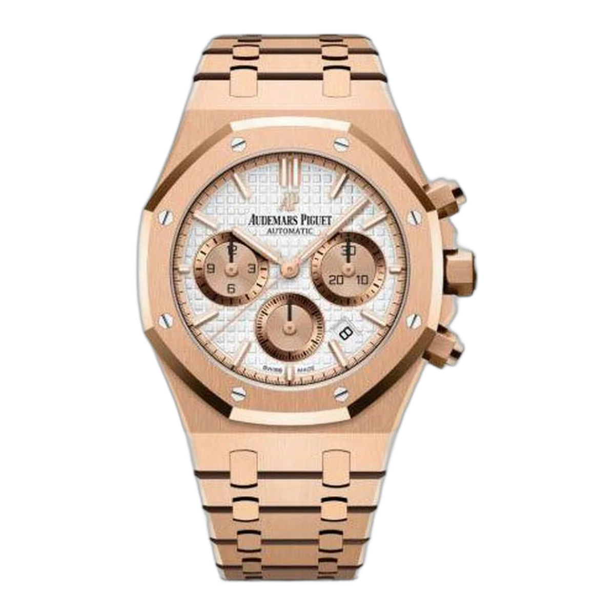 Audemars Piguet Royal Oak Chronograph 38Mm 18K Rose Gold Men's Watch