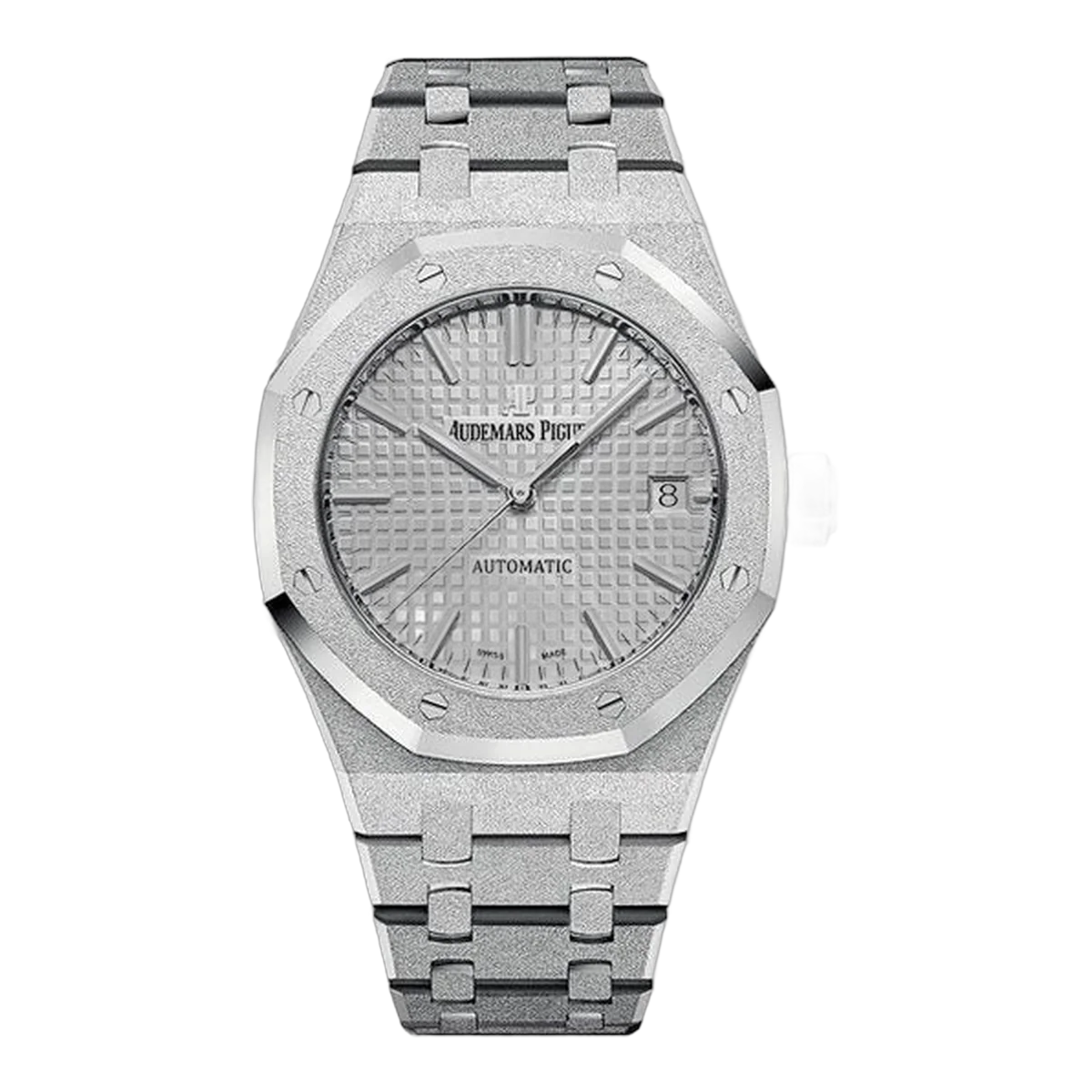 Audemars Piguet Royal Oak Frsoted 37Mm Ladies Watch