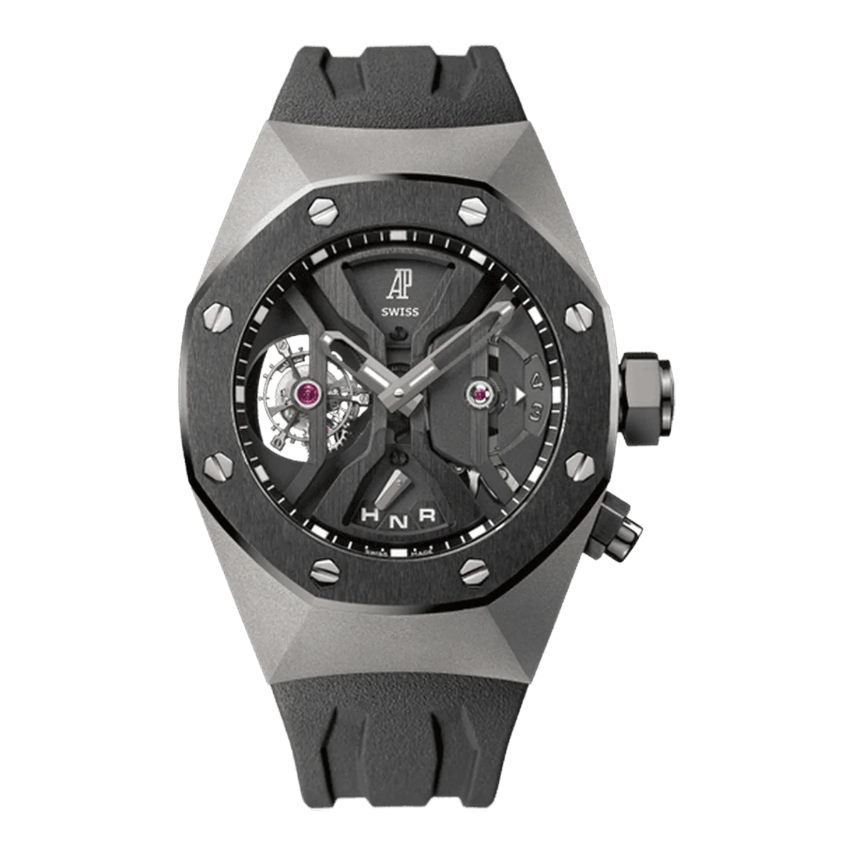 Audemars Piguet Royal Oak GMT 26560IO.OO.D002CA.01 Tourbillon 44mm Men's Watch