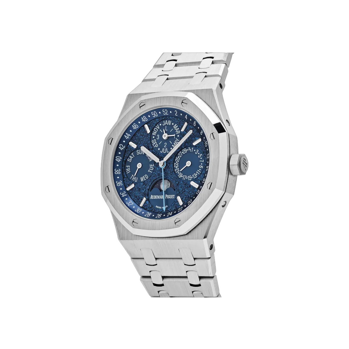 Audemars Piguet Royal Oak John Mayer 26574BC.OO.1220BC.02 Perpetual Calendar Blue Crystal Sky Dial 41mm Men's Watch – additional product photo 2