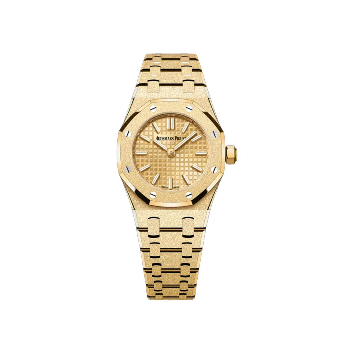 Audemars Piguet Royal Oak Mini 67630BA.GG.1312BA.01 Frosted Yellow Gold 23mm Ladies Watch