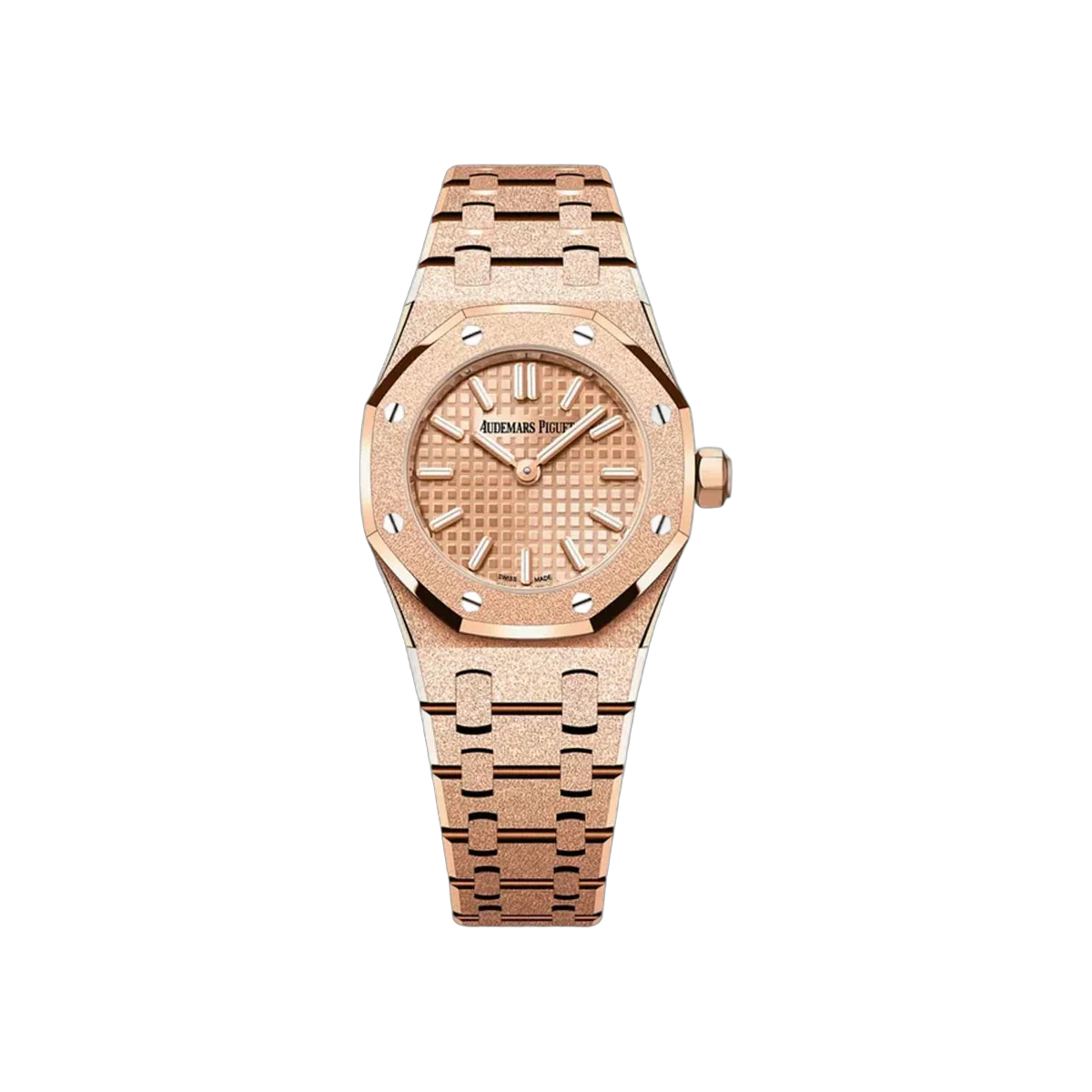 Audemars Piguet Royal Oak Mini 67630OR.GG.1312OR.01 Frosted Rose Gold 23mm Ladies Watch